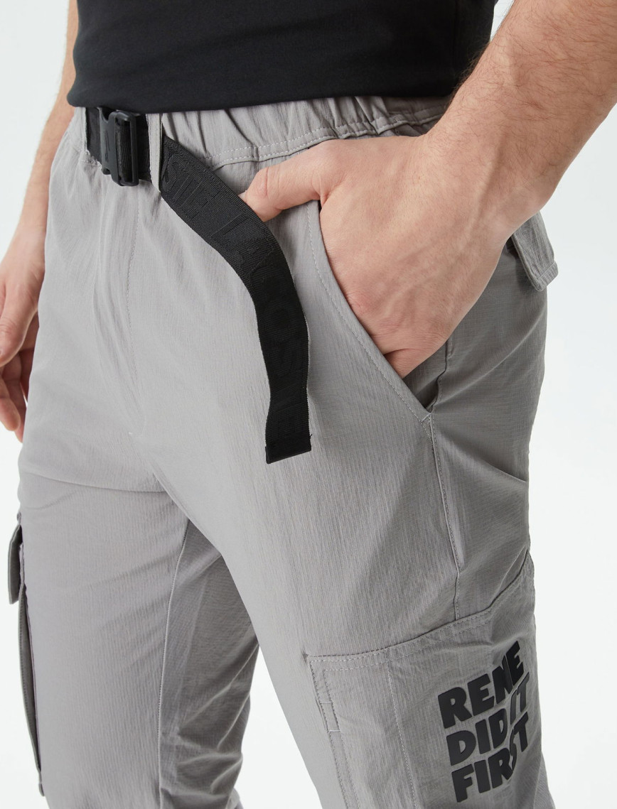 Lacoste Erkek Relaxed Fit Gri Pantolon Lacoste Erkek Relaxed Fit Gri Pantolon