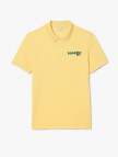 Lacoste Erkek Regular Fit Baskılı Sarı Polo Lacoste Erkek Regular Fit Baskılı Sarı Polo