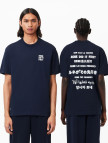 Lacoste Classic Unisex Classic Fit Lacivert T-Shirt Lacoste Classic Unisex Classic Fit Lacivert T-Shirt