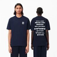 Lacoste Classic Unisex Classic Fit Lacivert T-Shirt Lacoste Classic Unisex Classic Fit Lacivert T-Shirt