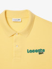 Lacoste Erkek Regular Fit Baskılı Sarı Polo Lacoste Erkek Regular Fit Baskılı Sarı Polo
