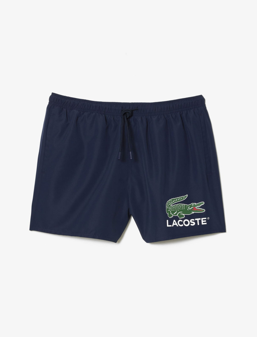 Lacoste Erkek Baskılı Lacivert Mayo Şort Lacoste Erkek Baskılı Lacivert Mayo Şort