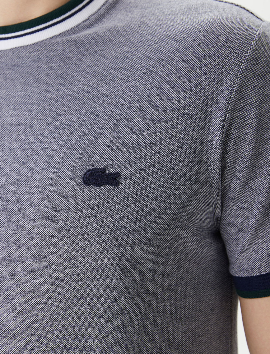 Lacoste Erkek Regular Fit Bisiklet Yaka Lacivert T-Shirt Lacoste Erkek Regular Fit Bisiklet Yaka Lacivert T-Shirt