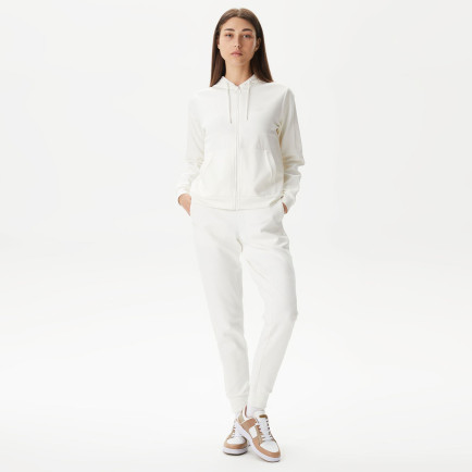 Lacoste Kadın Jogger Beyaz Eşofman Altı Lacoste Kadın Jogger Beyaz Eşofman Altı