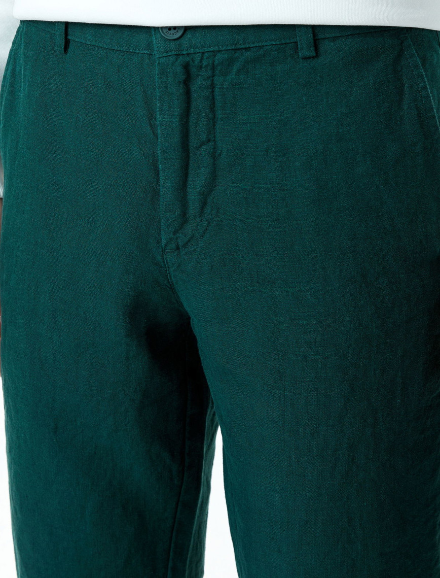 Lacoste Erkek Slim Fit Chino Yeşil Pantolon Lacoste Erkek Slim Fit Chino Yeşil Pantolon