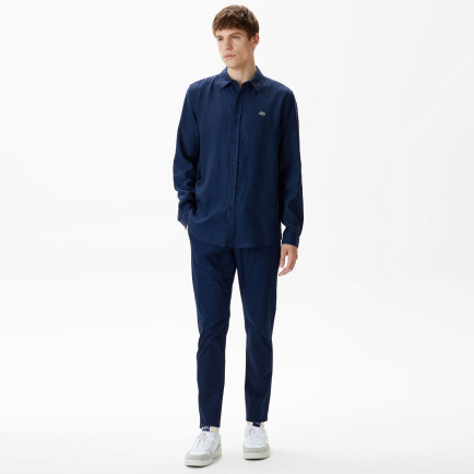 Lacoste Erkek Tapered Fit Chino Lacivert Pantolon Lacoste Erkek Tapered Fit Chino Lacivert Pantolon