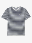 Lacoste Erkek Classic Fit Bisiklet Yaka Çizgili Beyaz T-Shirt Lacoste Erkek Classic Fit Bisiklet Yaka Çizgili Beyaz T-Shirt