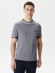 Lacoste Erkek Regular Fit Bisiklet Yaka Gri T-Shirt Lacoste Erkek Regular Fit Bisiklet Yaka Gri T-Shirt
