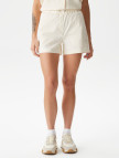 Lacoste Kadın Regular Fit Beyaz Şort Lacoste Kadın Regular Fit Beyaz Şort