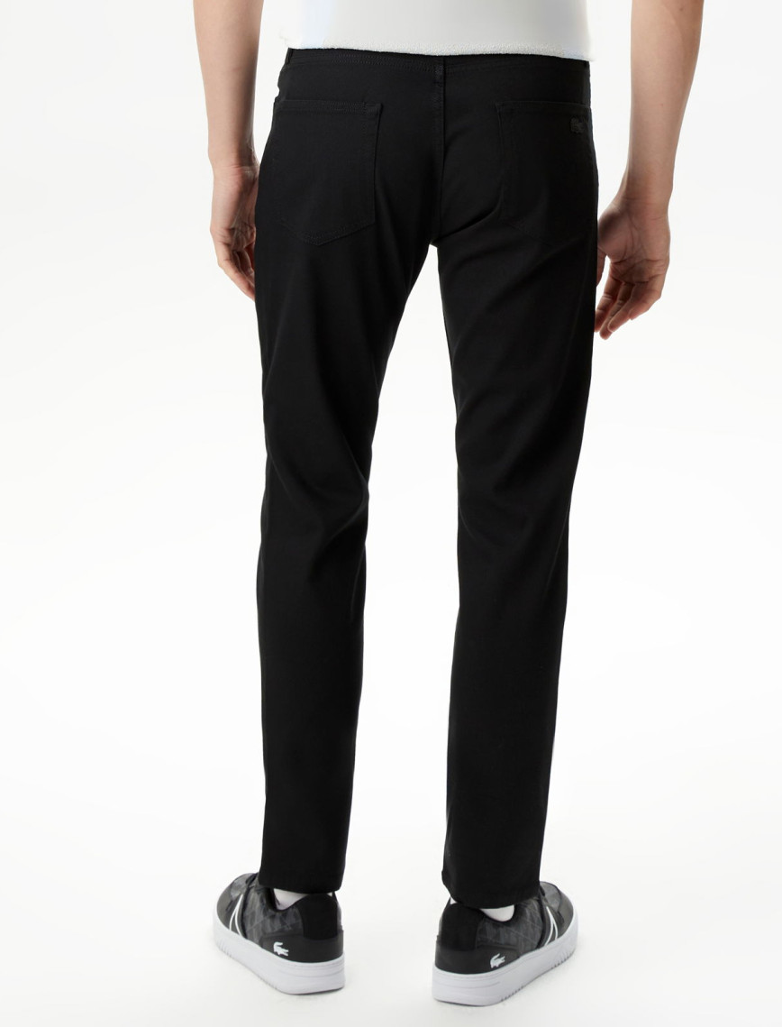 Lacoste Erkek Slim Fit Siyah Pantolon Lacoste Erkek Slim Fit Siyah Pantolon