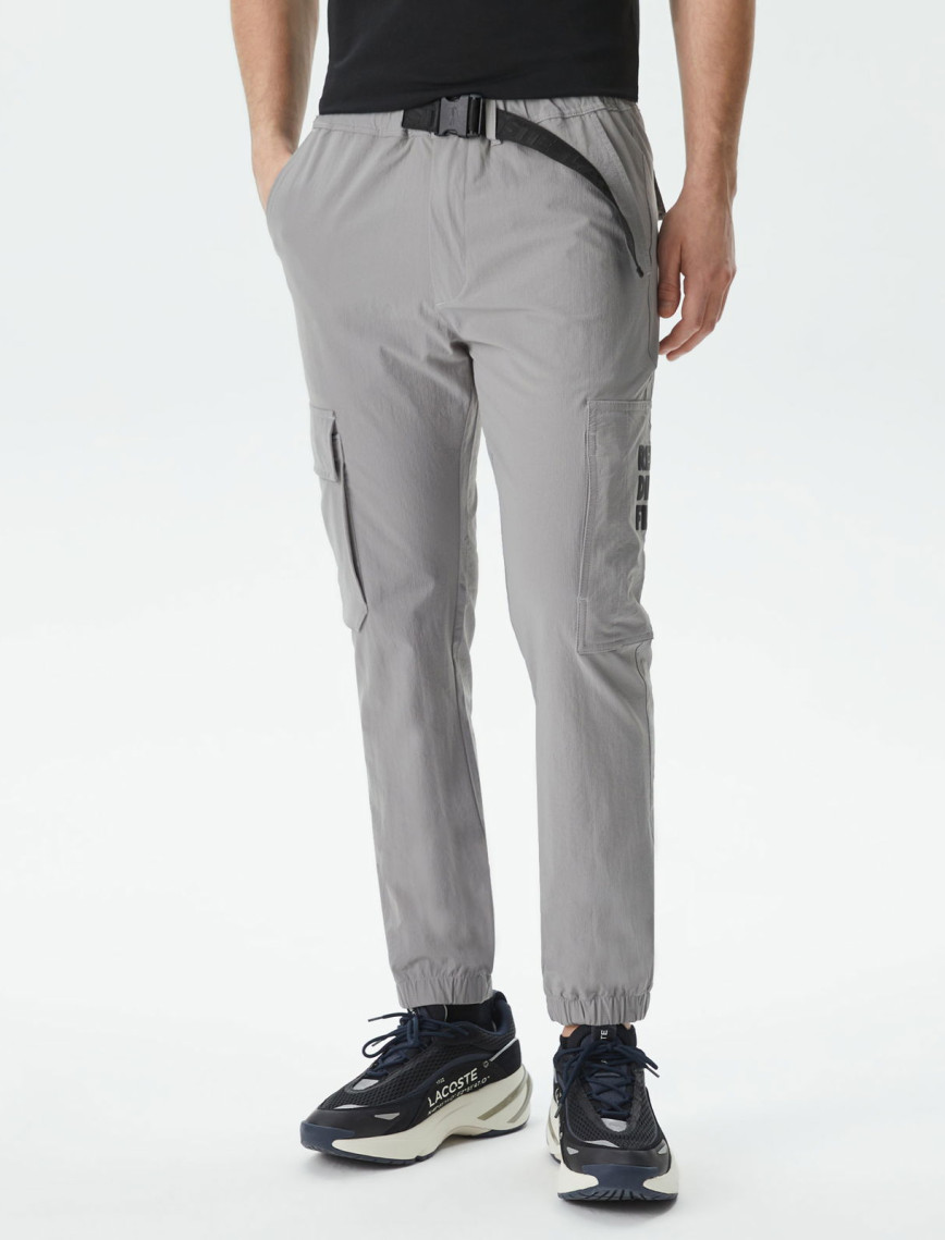 Lacoste Erkek Relaxed Fit Gri Pantolon Lacoste Erkek Relaxed Fit Gri Pantolon