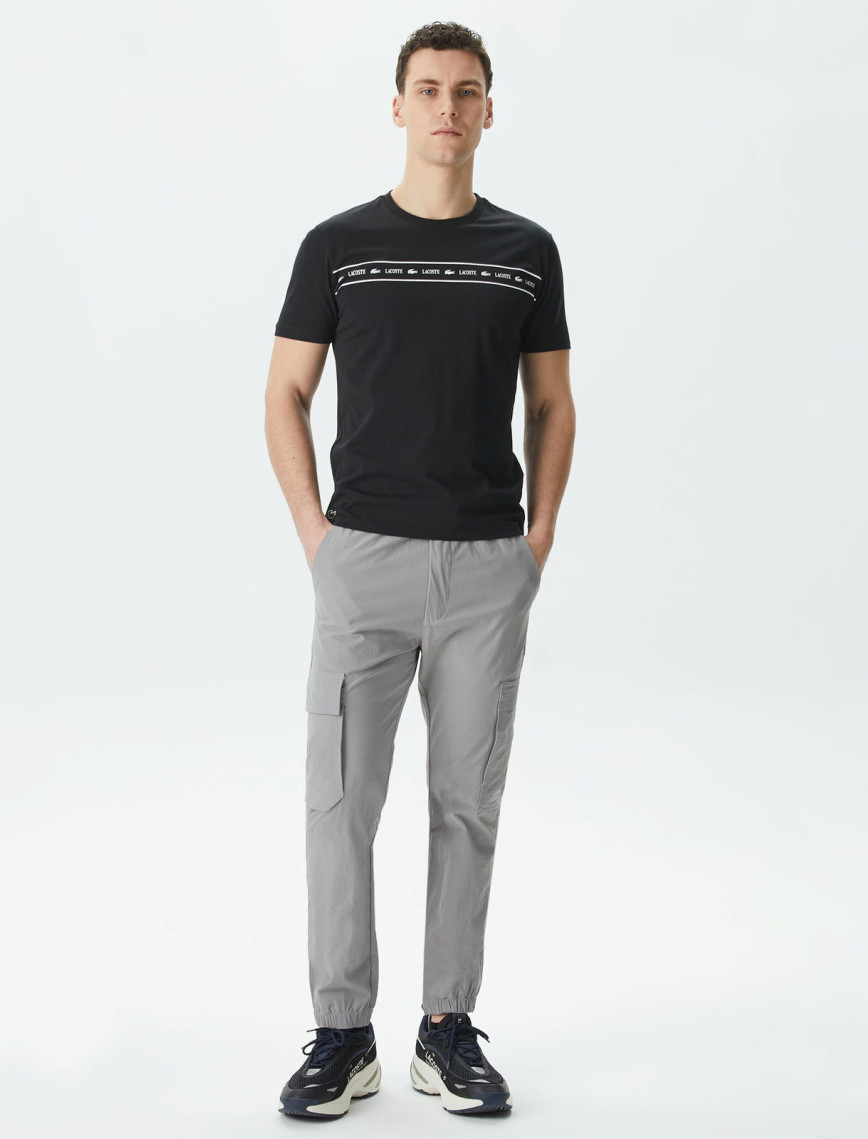 Lacoste Erkek Relaxed Fit Gri Pantolon Lacoste Erkek Relaxed Fit Gri Pantolon