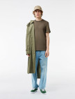 Lacoste Erkek Regular Fit Bisiklet Yaka Haki T-Shirt Lacoste Erkek Regular Fit Bisiklet Yaka Haki T-Shirt