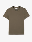 Lacoste Erkek Regular Fit Bisiklet Yaka Haki T-Shirt Lacoste Erkek Regular Fit Bisiklet Yaka Haki T-Shirt