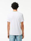 Lacoste Erkek Regular Fit Bisiklet Yaka Beyaz T-Shirt