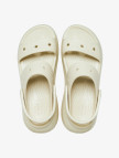 Crocs Classic Mega Crush Kadın Krem Sandalet Crocs Classic Mega Crush Kadın Krem Sandalet