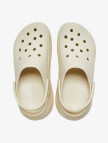 Crocs Classic Mega Crush Kadın Krem Terlik Crocs Classic Mega Crush Kadın Krem Terlik