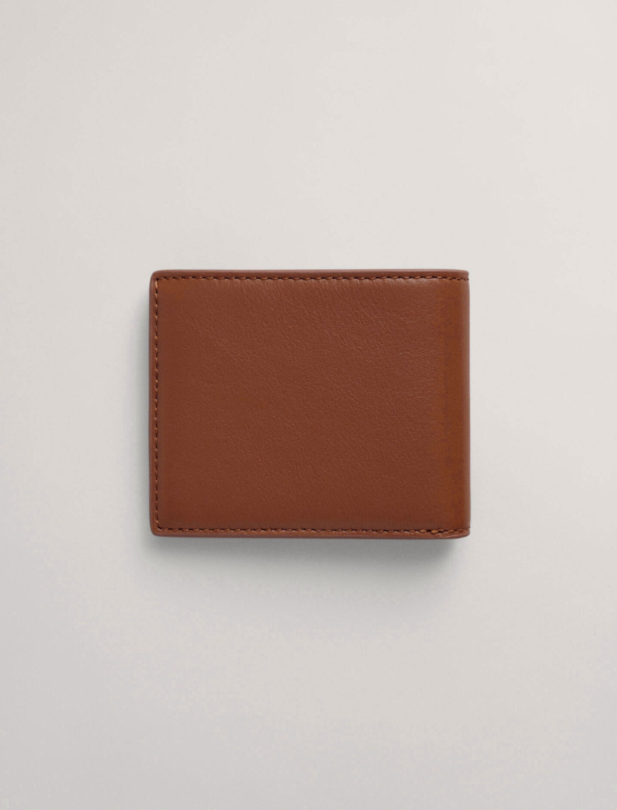 GANT Erkek Kahverengi Deri Logolu Cüzdan GANT Erkek Kahverengi Deri Logolu Cüzdan