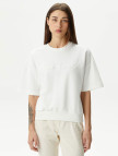Lacoste Kadın Beyaz Sweatshirt Lacoste Kadın Beyaz Sweatshirt