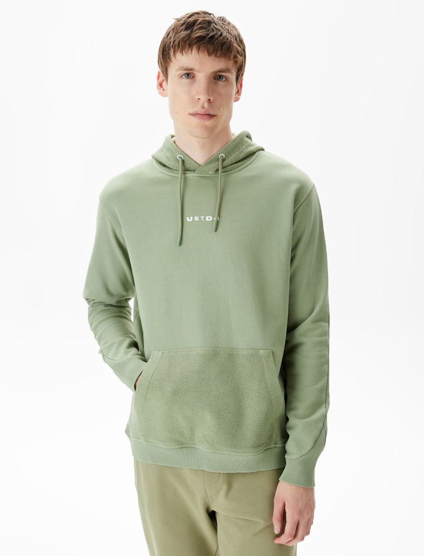 UNITED4 Classic Erkek Krem Sweatshirt