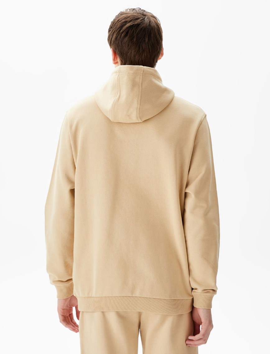 UNITED4 Classic Erkek Krem Hoodie UNITED4 Classic Erkek Krem Hoodie