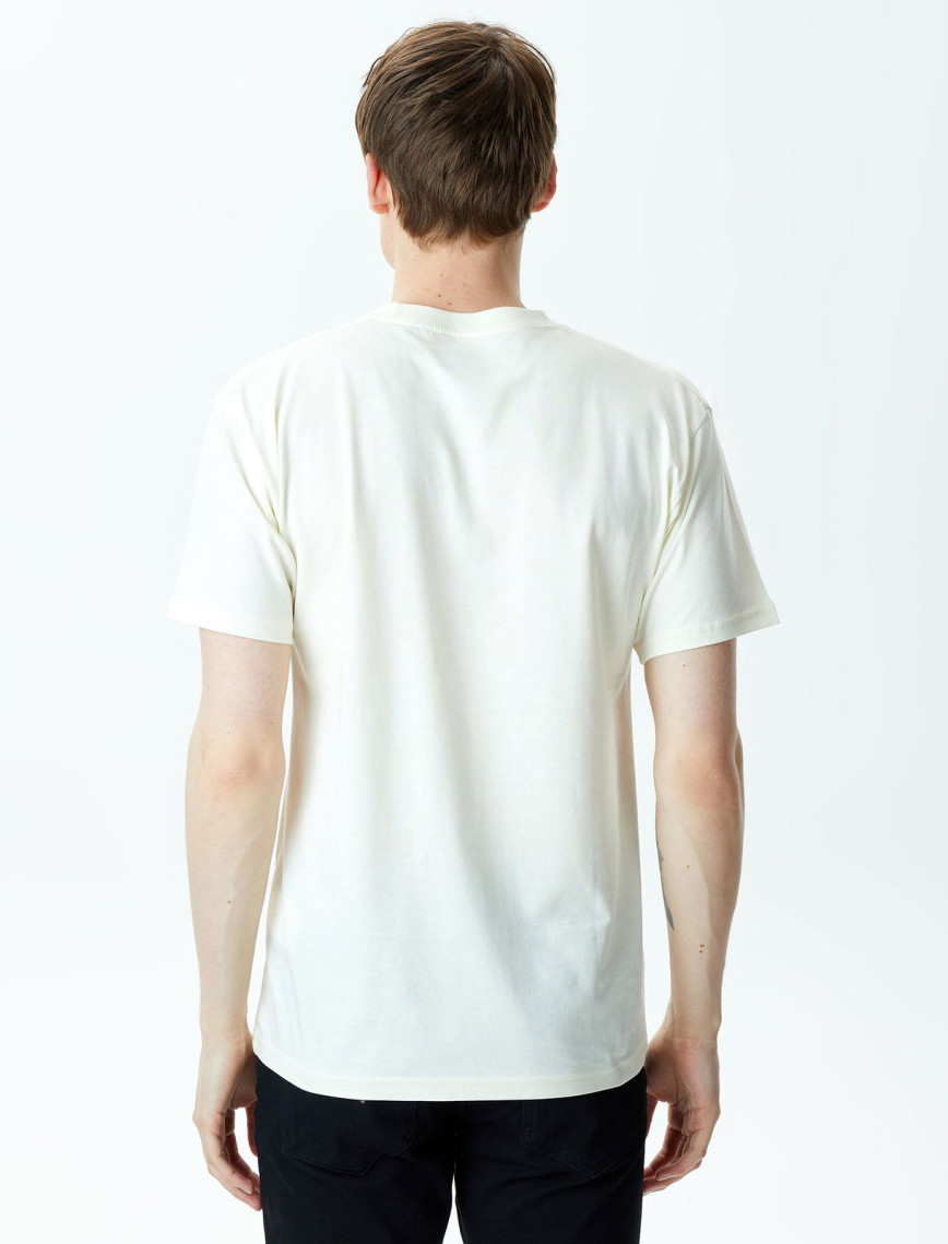 Vans Thinkv Ss Erkek Beyaz T-Shirt Vans Thinkv Ss Erkek Beyaz T-Shirt