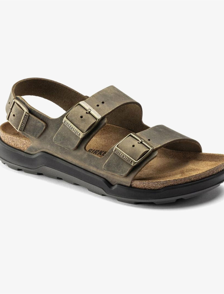 Birkenstock Milano Ct Bf Artic Old Erkek Haki Sandalet Birkenstock Milano Ct Bf Artic Old Erkek Haki Sandalet