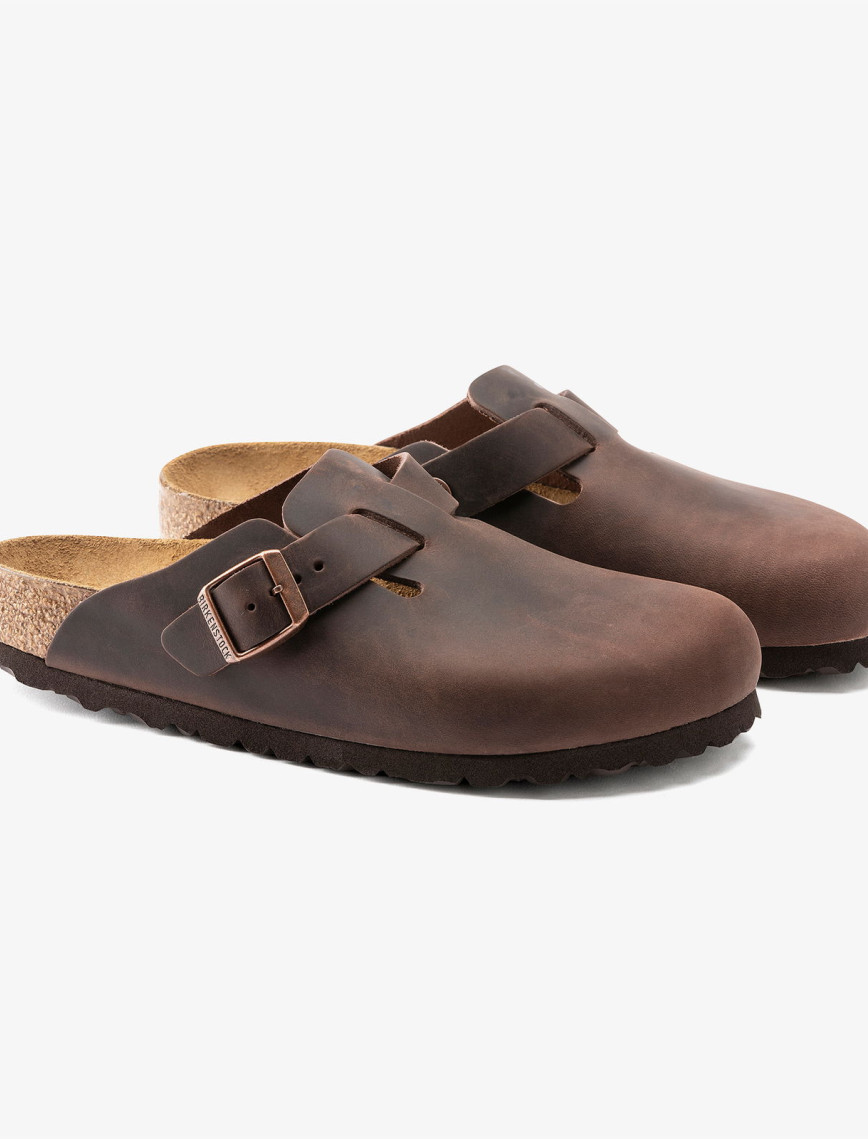 Birkenstock Boston Leoi Unisex Kahverengi Terlik