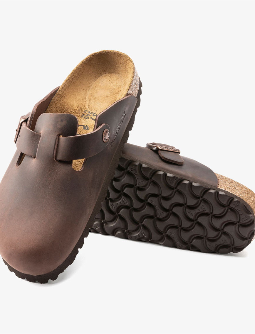 Birkenstock Boston Leoi Unisex Kahverengi Terlik