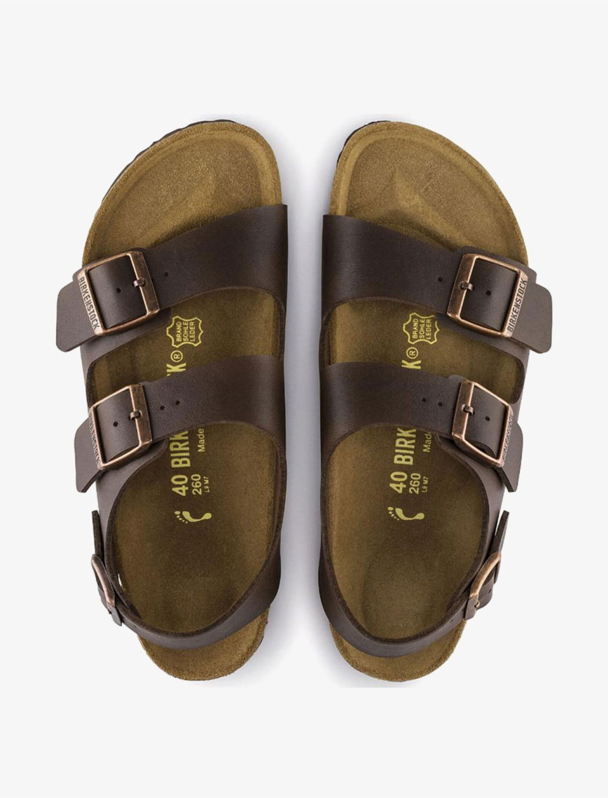 Birkenstock Milano Bf Erkek Kahverengi Sandalet Birkenstock Milano Bf Erkek Kahverengi Sandalet