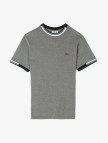 Lacoste Erkek Regular Fit Bisiklet Yaka Gri T-Shirt Lacoste Erkek Regular Fit Bisiklet Yaka Gri T-Shirt