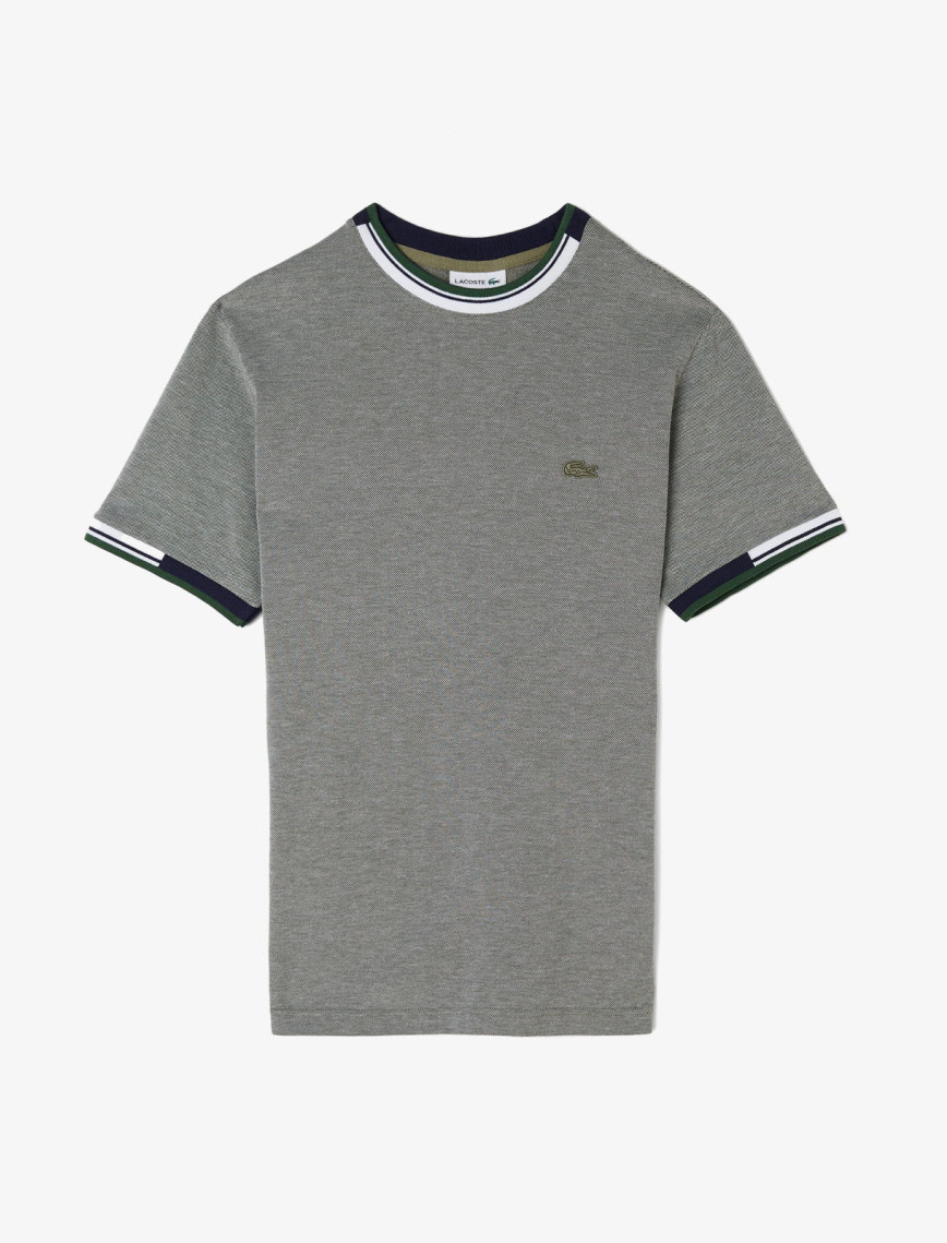 Lacoste Erkek Regular Fit Bisiklet Yaka Gri T-Shirt Lacoste Erkek Regular Fit Bisiklet Yaka Gri T-Shirt