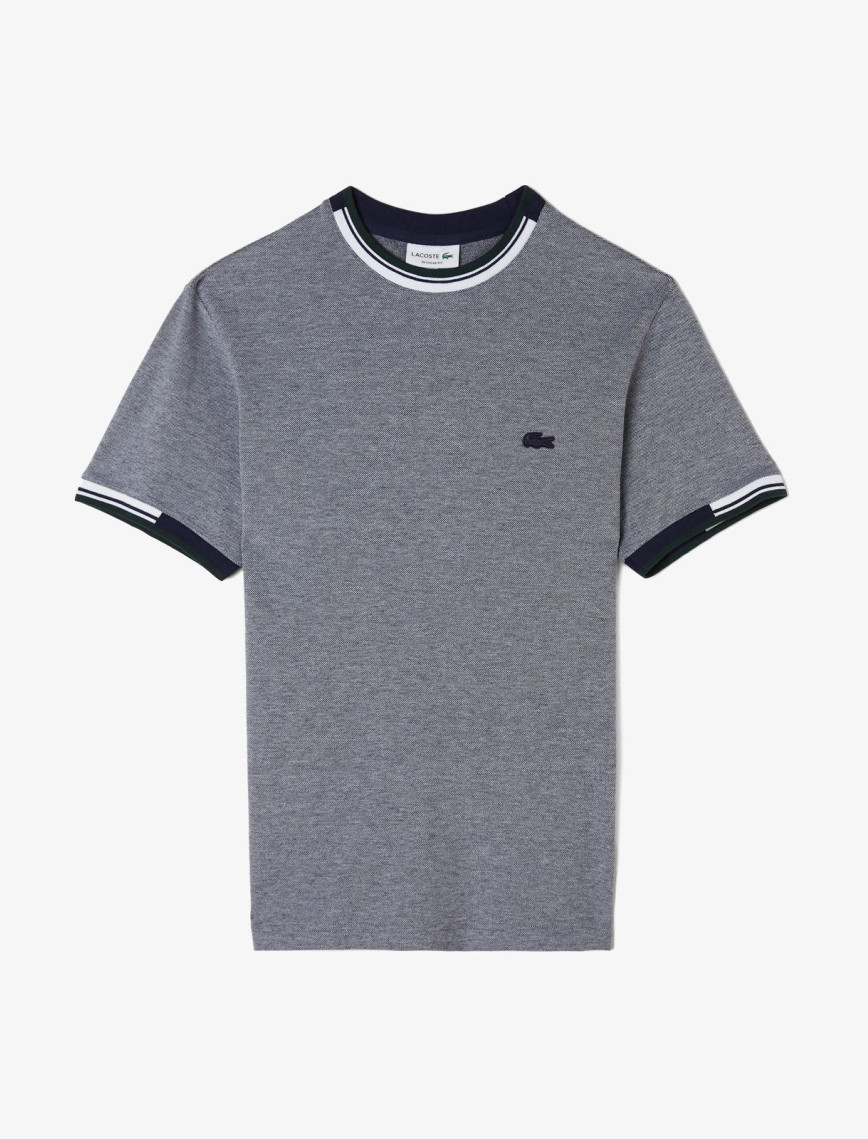 Lacoste Erkek Regular Fit Bisiklet Yaka Lacivert T-Shirt Lacoste Erkek Regular Fit Bisiklet Yaka Lacivert T-Shirt