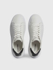 Calvin Klein Low Top Deri Erkek Beyaz Sneaker Calvin Klein Low Top Deri Erkek Beyaz Sneaker