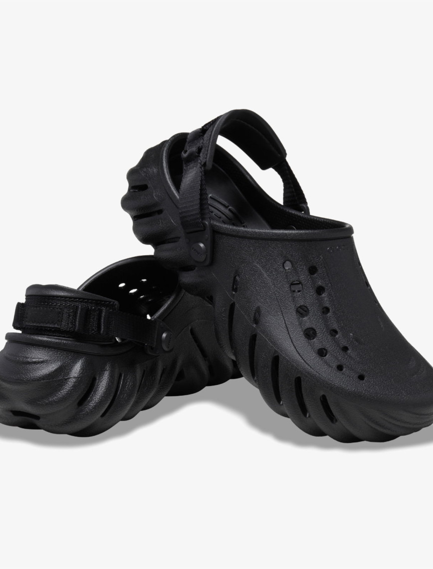 Crocs Echo Unisex Siyah Terlik Crocs Echo Unisex Siyah Terlik