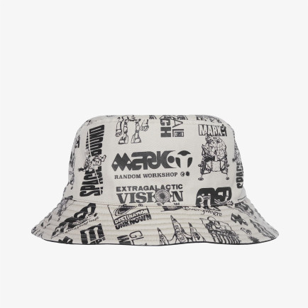 Market Destination Unknown Unisex Krem Bucket Market Destination Unknown Unisex Krem Bucket