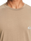 Quiksilver Coastal Run Erkek Bej Tişört