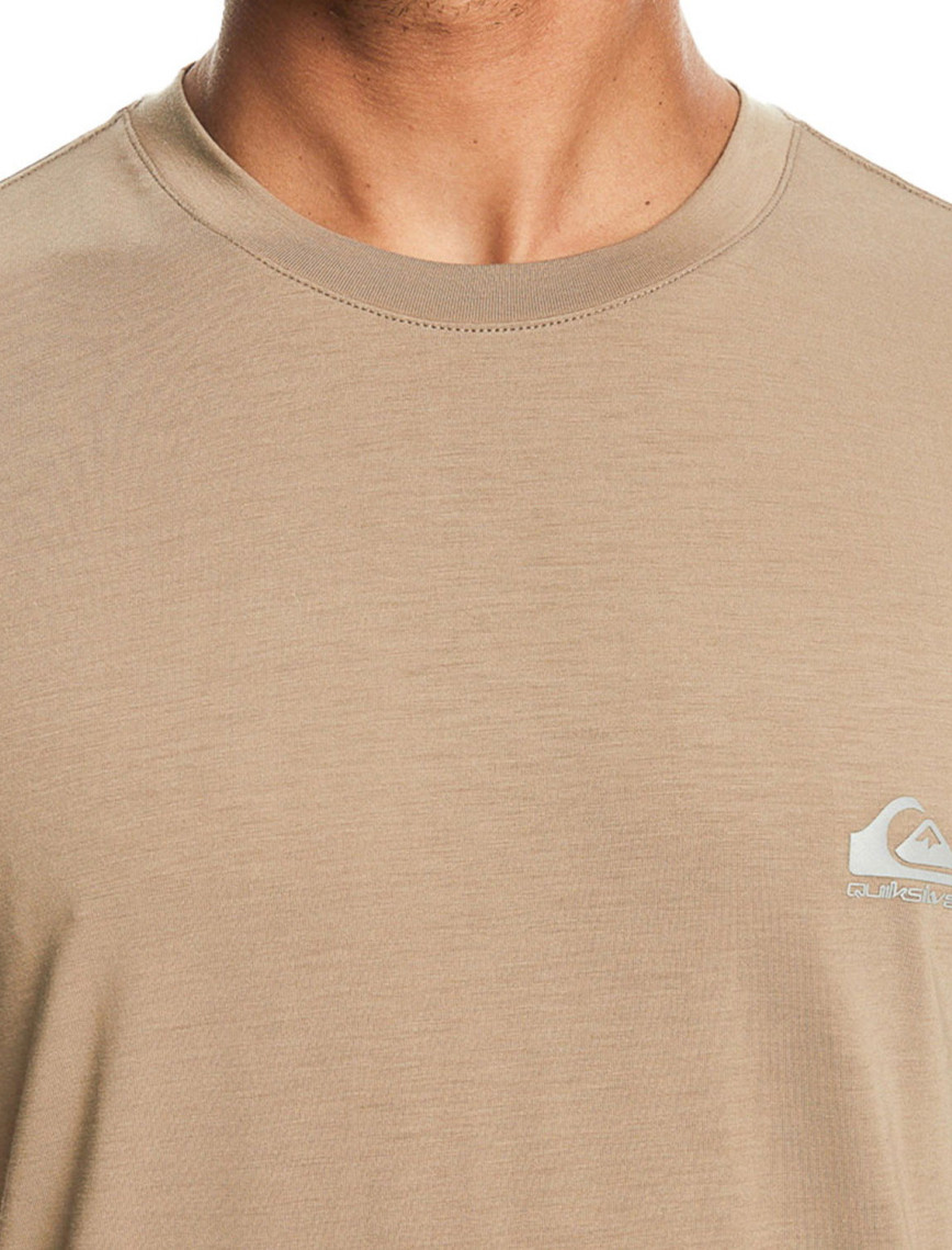 Quiksilver Coastal Run Erkek Bej Tişört