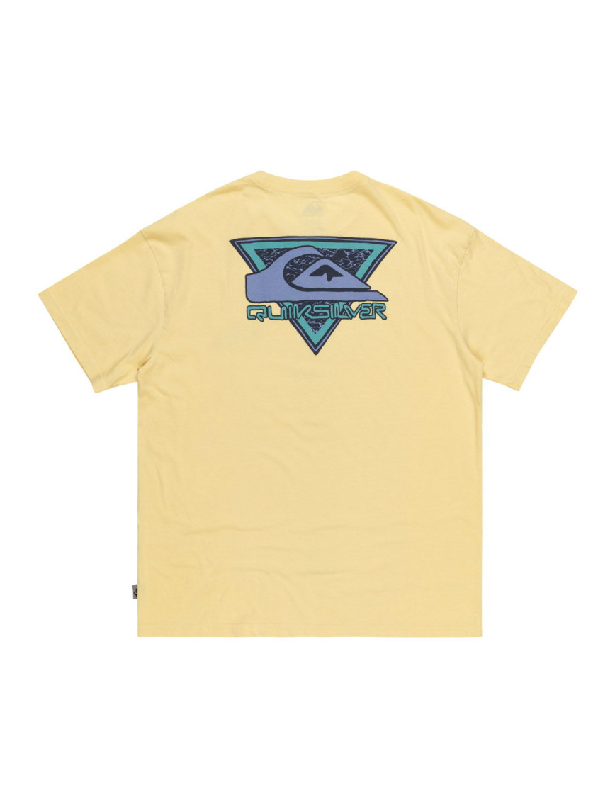 Quiksilver Take Us Back Logo Erkek Sarı Tişört Quiksilver Take Us Back Logo Erkek Sarı Tişört