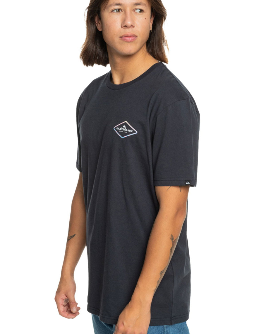 Quiksilver Omni Lock Erkek Mavi Tişört Quiksilver Omni Lock Erkek Mavi Tişört