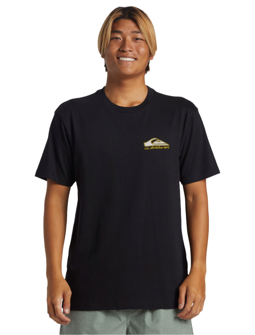 Quiksilver Step Up Mor Erkek Siyah Tişört Quiksilver Step Up Mor Erkek Siyah Tişört