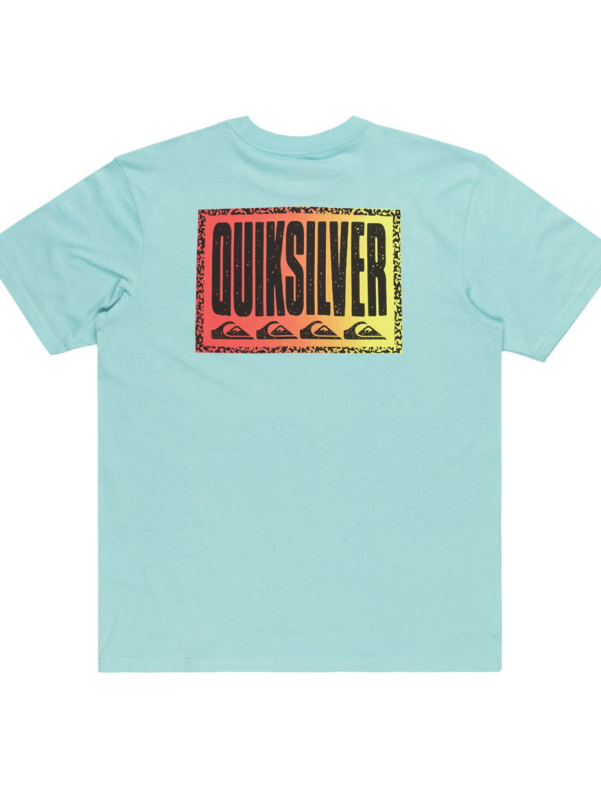 Quiksilver Long Fade Erkek Mavi Tişört Quiksilver Long Fade Erkek Mavi Tişört