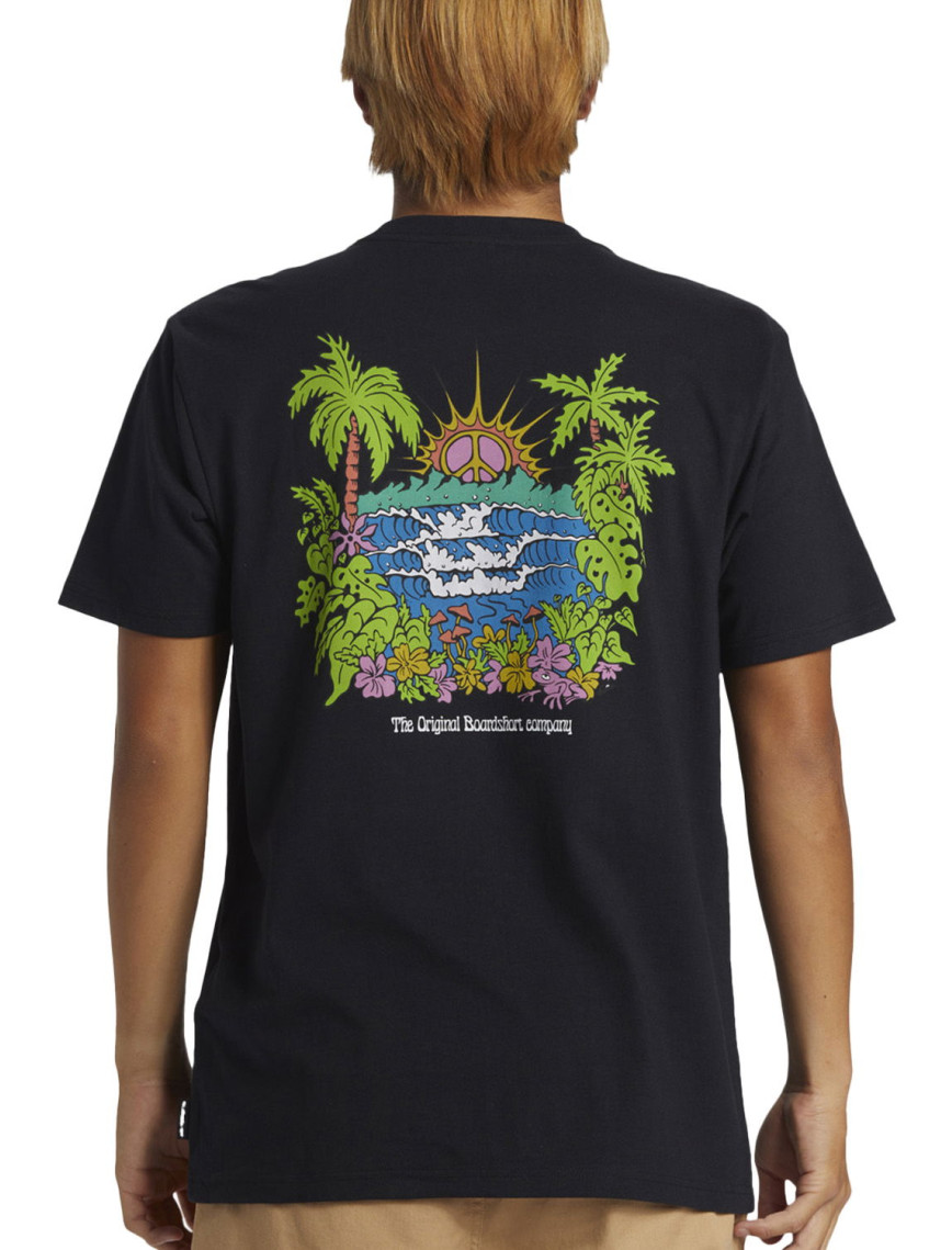 Quiksilver Island Sunrise Moe Erkek Siyah Tişört Quiksilver Island Sunrise Moe Erkek Siyah Tişört