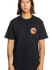 Quiksilver Long Fade Erkek Siyah Tişört Quiksilver Long Fade Erkek Siyah Tişört
