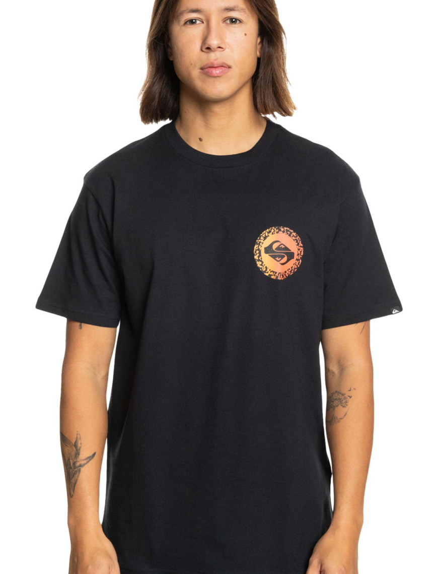 Quiksilver Long Fade Erkek Siyah Tişört Quiksilver Long Fade Erkek Siyah Tişört