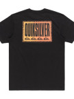 Quiksilver Long Fade Erkek Siyah Tişört Quiksilver Long Fade Erkek Siyah Tişört