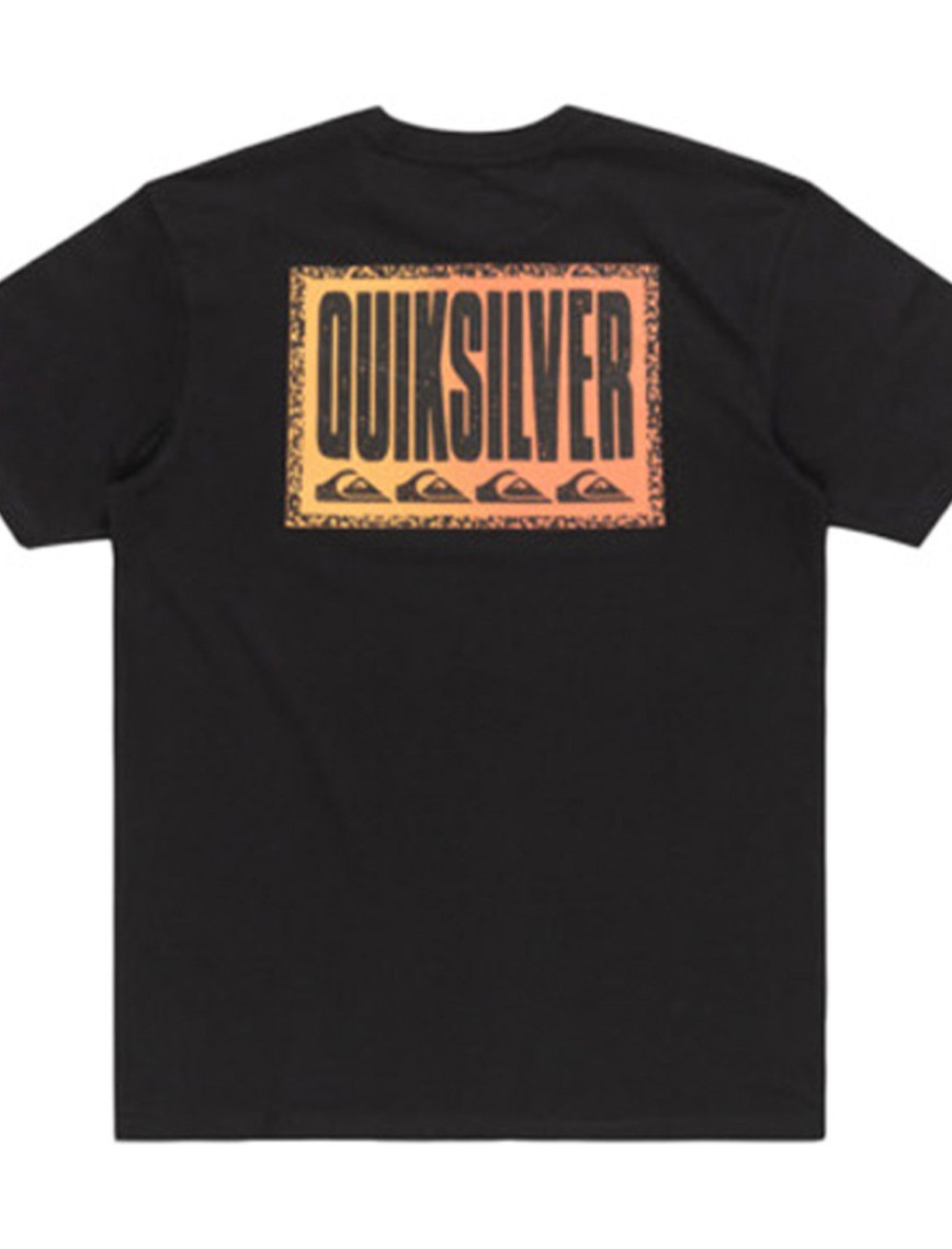 Quiksilver Long Fade Erkek Siyah Tişört Quiksilver Long Fade Erkek Siyah Tişört
