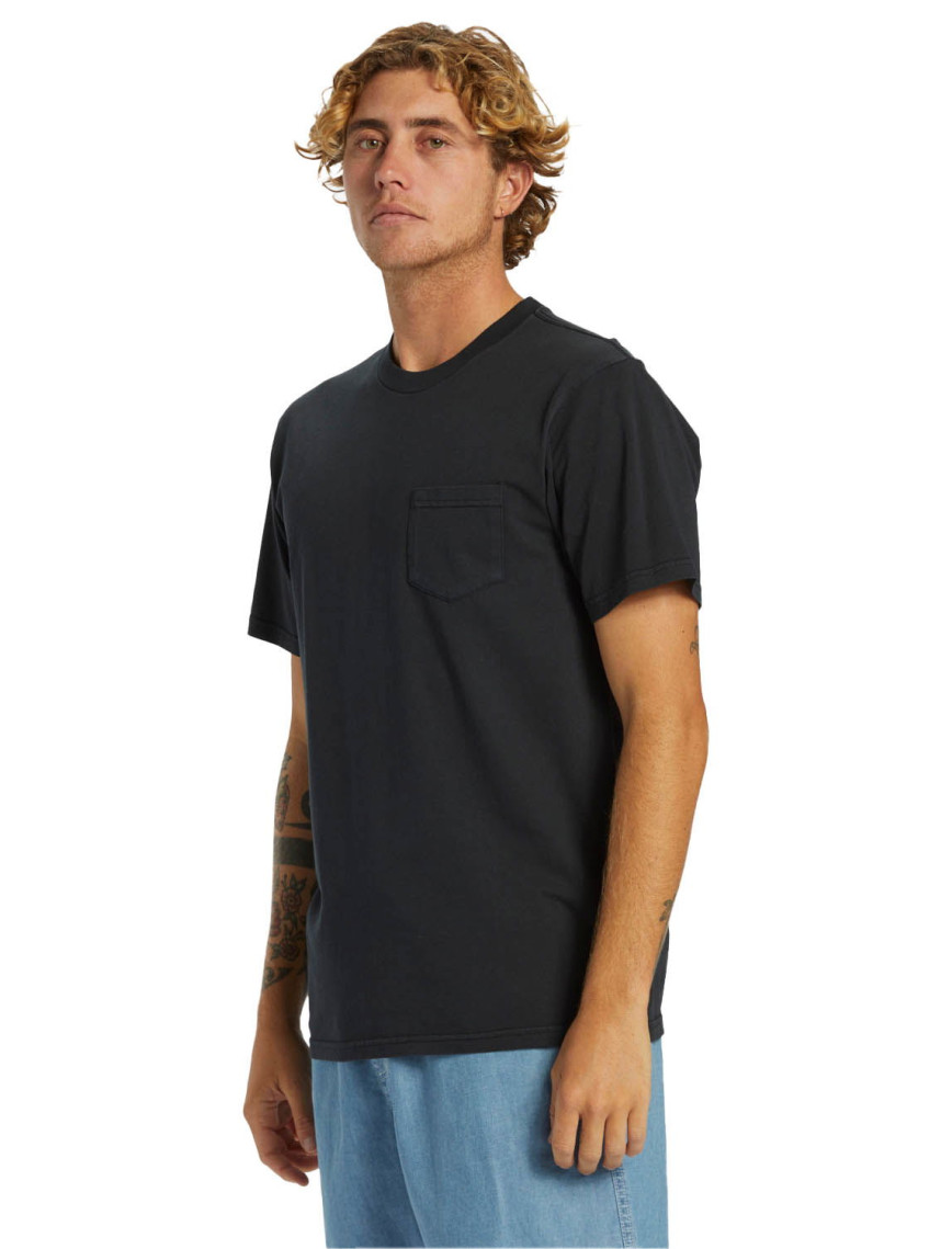 Quiksilver Salt Water Pkt Swp Erkek Siyah Tişört