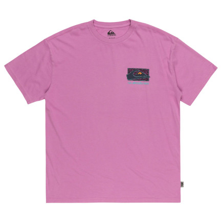 Quiksilver Spin Cycle Erkek Mor Tişört Quiksilver Spin Cycle Erkek Mor Tişört