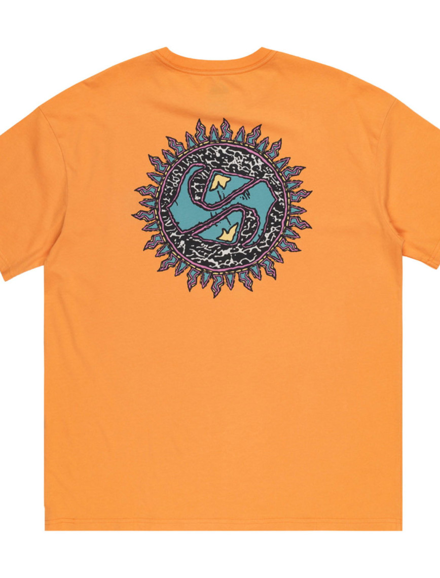 Quiksilver Spin Cycle Erkek Turuncu Tişört Quiksilver Spin Cycle Erkek Turuncu Tişört